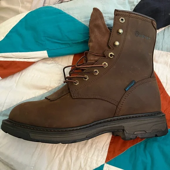Ariat Men's Dark Brown Lace-Up Boots